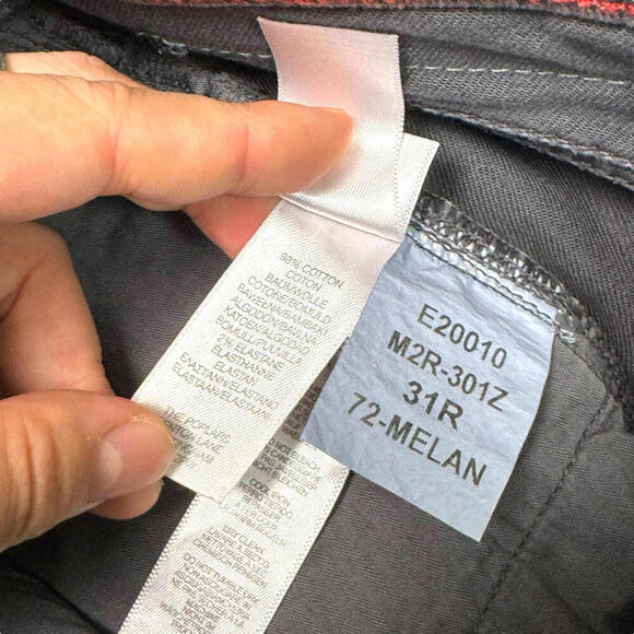 NWT Paul Smith Men’s Tapered Fit Jeans 31Rx31 Gray Trousers Stretch Cotton $300 - Picture 10 of 14